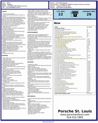 2019 Cadillac XT4 Premium Luxury