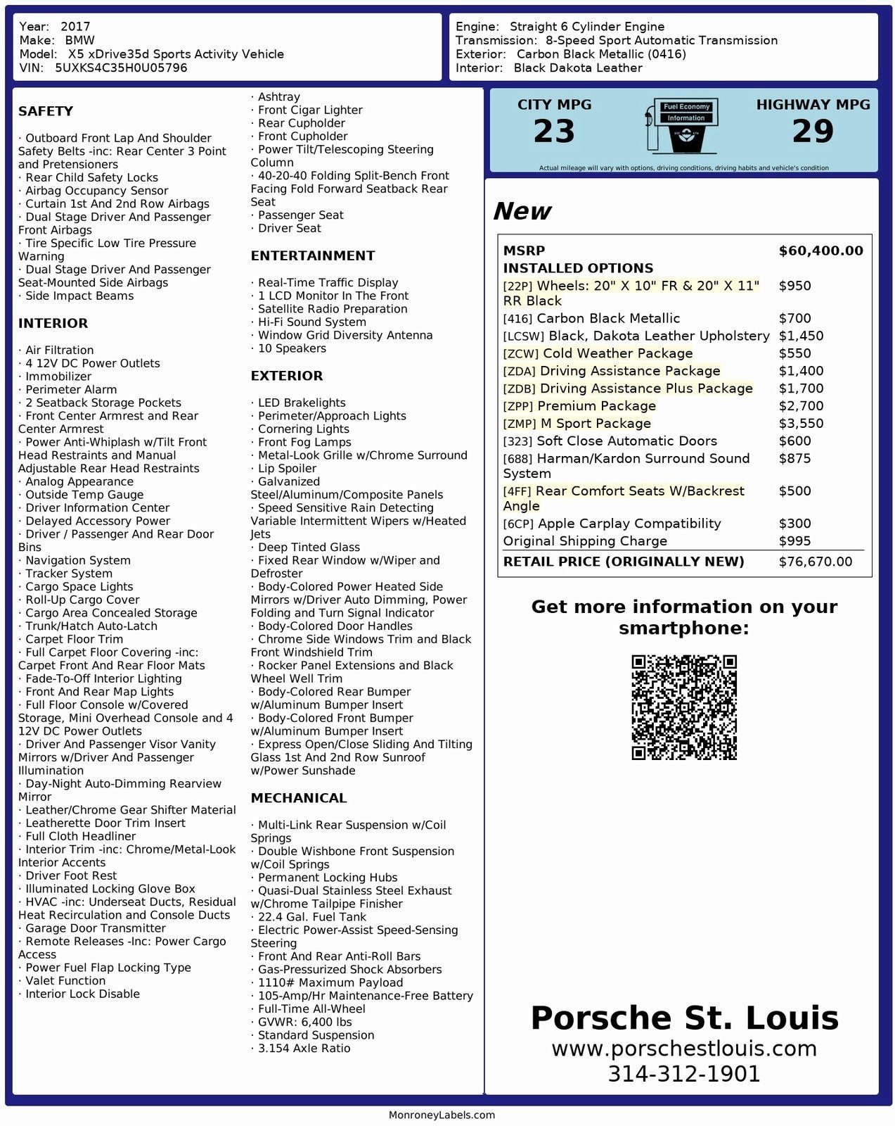 2017 BMW X5 xDrive35d