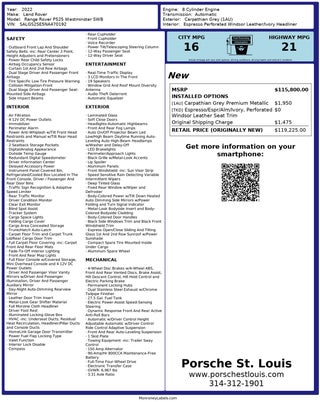 2022 Land Rover Range Rover Westminster