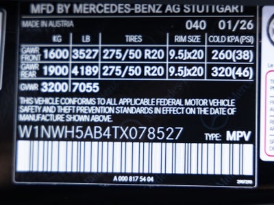 2026 Mercedes-Benz G-Class G 63 AMG® 4MATIC®
