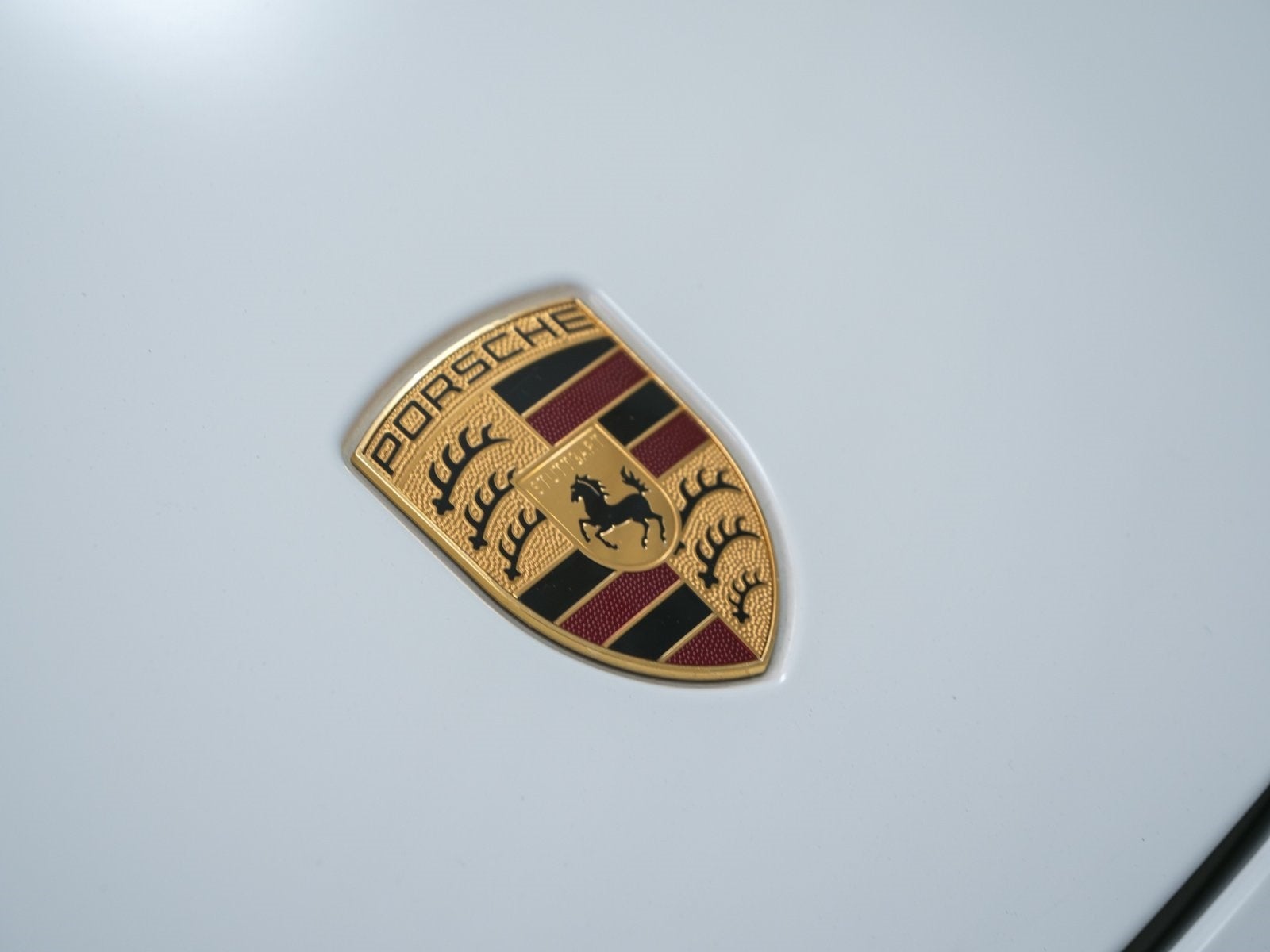 Chrome S Badge Rear Trunk Lid Boot Emblem For Porsche Cayenne Cayman 911 Turbo S