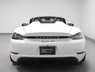 2025 Porsche 718 Spyder RS