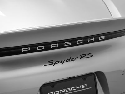 2025 Porsche 718 Spyder RS