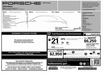 2026 Porsche Macan Macan