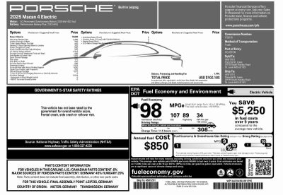 2025 Porsche Macan Macan 4 Electric