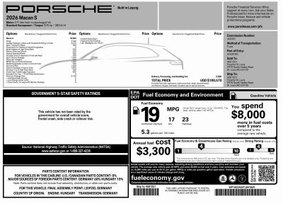 2026 Porsche Macan Macan S