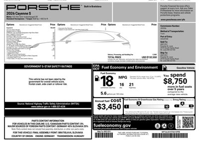 2026 Porsche Cayenne S