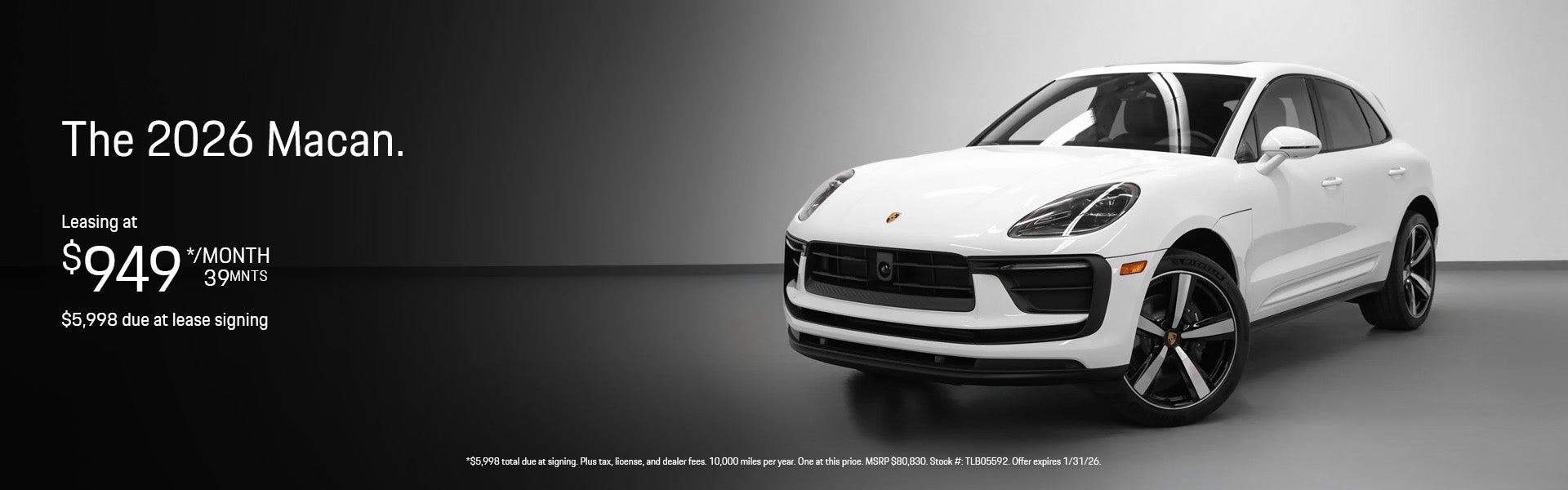 2026 Macan special banner