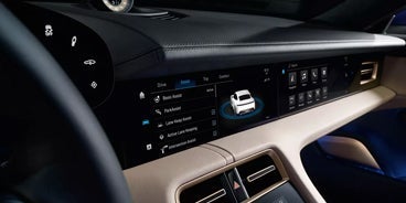 Porsche Taycan Display Apple Music St. Louis MO