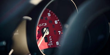 Porsche Macan GTS from the Back