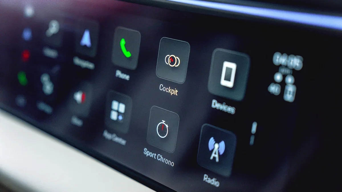 2024 Macan EV digital display St. Louis, MO