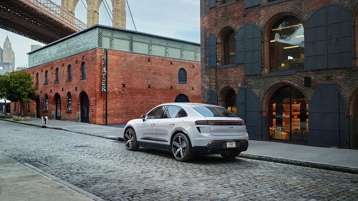 Porsche St. Louis 2024 Porsche Macan EV Downtown